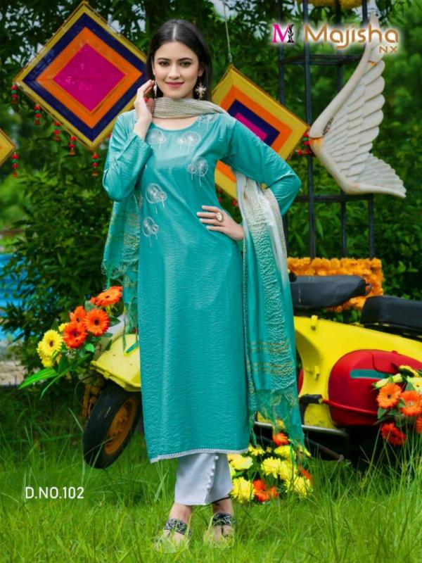 Majisha Nx Serina 1 Fancy Wear Viscose Readymade Designer Collection